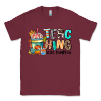 Burgundy teaching little pumpkins Classic Tee - CowGirlArtShop