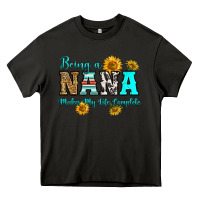 Asphalt being nana makes my life complete Heavy Core Tee - RanaPortraitStore