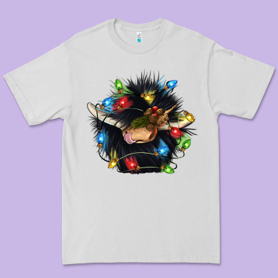 Christmas Black Angus Gnome Premium Tee Designed By Cowgirlartshop