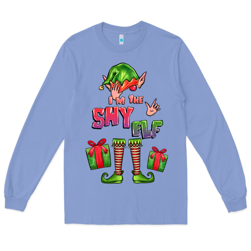 Im The Shy Elf Elf Long Sleeve Tee by FaDigitalArtStudio | Teevron