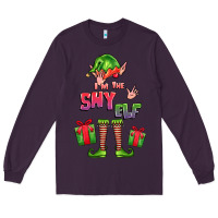 Plum im the shy elf elf Long Sleeve Tee - FaDigitalArtStudio