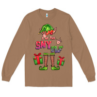 Toasted Coconut im the shy elf elf Long Sleeve Tee - FaDigitalArtStudio