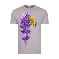 Vintage Zinc honey bee with lavender fa element Vintage Tee - FaDigitalArtStudio