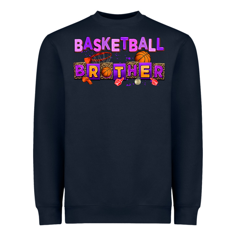 Basketball Brother Heavyweight Sweatshirt by AdoDesignShop | Teevron