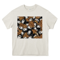 Cream pool with leopard tumbler tbs Heavy Core Tee - TumblerDesignByShophia