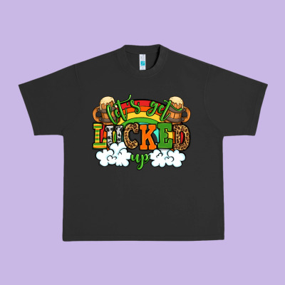 Let's Get Lucked Up St. Patrick's Day Urban Heavy Tee Designed By Oliviacreatesart