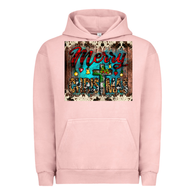 Merry Christmas Cross Tumbler Urban Hoodie by JahusDesignShop | Teevron