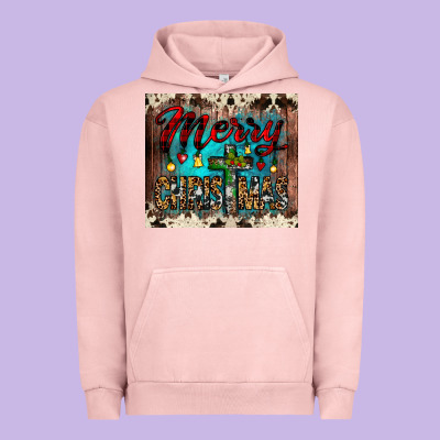 Merry Christmas Cross Tumbler Urban Hoodie Designed By Jahusdesignshop