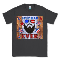 Smoke best dad ever american flag Classic Tee - Artiststas