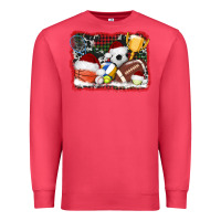 Cardinal christmas sports background Premium Sweatshirt - AdoDesignShop