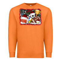 Carrot christmas sports background Premium Sweatshirt - AdoDesignShop