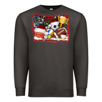Smoke christmas sports background Premium Sweatshirt - AdoDesignShop