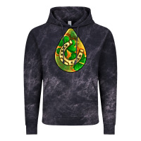 Cloud Black st.patrick's teardrop earrings Vintage Hoodie - FaDigitalArtStudio