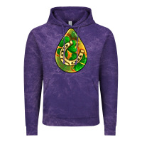 Cloud Purple st.patrick's teardrop earrings Vintage Hoodie - FaDigitalArtStudio