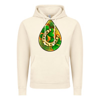 Vintage Artic st.patrick's teardrop earrings Vintage Hoodie - FaDigitalArtStudio