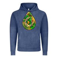 Vintage Denim st.patrick's teardrop earrings Vintage Hoodie - FaDigitalArtStudio