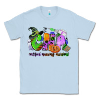 Dusty Blue cna certified nursing assistant halloween Classic Tee - CowGirlArtShop