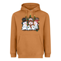 Meerkat christmas snowman Heavyweight Hoodie - AdoDesignShop