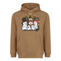 Toasted Coconut christmas snowman Heavyweight Hoodie - AdoDesignShop
