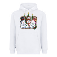 White christmas snowman Heavyweight Hoodie - AdoDesignShop