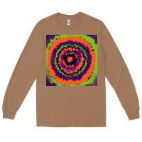 Toasted Coconut halloween tie  dye pattern Long Sleeve Tee - RanaPortraitStore