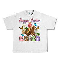Lunar Rock Happy Easter rodeo cowgirl Urban Heavy Tee - OliviaCreatesArt