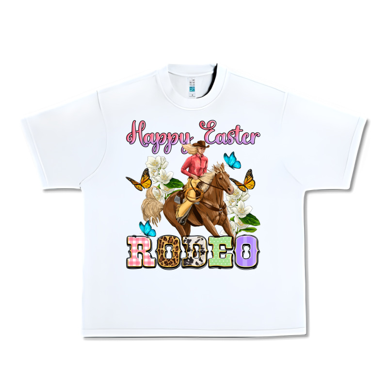 Happy Easter Rodeo Cowgirl Urban Heavy Tee by OliviaCreatesArt | Teevron