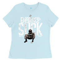 Baby Blue EMBRACE THE SUCK VINTAGE Ladies Tee - linhVisuals