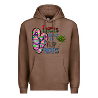 Chestnut life is better İn flip flops Premium Hoodie - CowhideDigitalArt