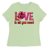 Matcha Love is all you need Valentine's Day Ladies Tee - HowdyJamesFarm