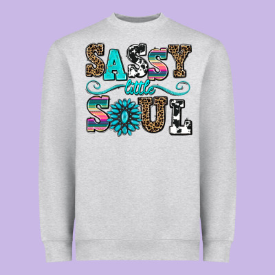 Sassy Little Soul Heavyweight Sweatshirt Designed By Adodesignshop