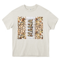Cream mother's day mama leopard tumbler tbs Heavy Core Tee - TumblerDesignByShophia