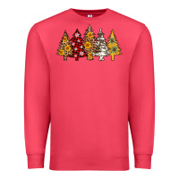 Cardinal leopard christmas trees Premium Sweatshirt - AdoDesignShop