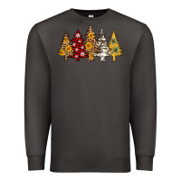 Smoke leopard christmas trees Premium Sweatshirt - AdoDesignShop