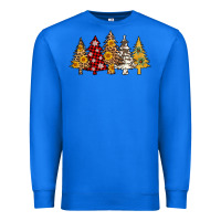 True Royal leopard christmas trees Premium Sweatshirt - AdoDesignShop