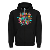 Black racing sunflower Zipper Hoodie - AdoDesignShop