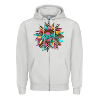 Dove Grey racing sunflower Zipper Hoodie - AdoDesignShop