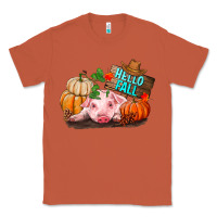 Copper Hello fall pig Classic Tee - RanaPortraitStore