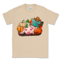Mushroom Hello fall pig Classic Tee - RanaPortraitStore
