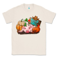 Natural Hello fall pig Classic Tee - RanaPortraitStore