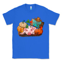 True Royal Hello fall pig Classic Tee - RanaPortraitStore