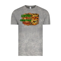 Coffee And Christmas Cheer Vintage Tee | Teevron