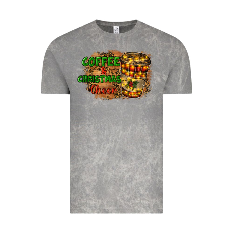 Coffee And Christmas Cheer Vintage Tee by RanaPortraitStore | Teevron