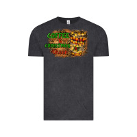 Vintage Black coffee and christmas cheer Vintage Tee - RanaPortraitStore
