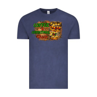 Vintage Denim coffee and christmas cheer Vintage Tee - RanaPortraitStore