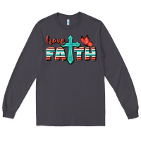 Smoke Have Faith Long Sleeve Tee - BundleAndBundleShop