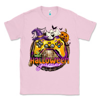 Bubblegum Pink halloween gamer Classic Tee - CowGirlArtShop
