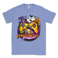 Colony Blue halloween gamer Classic Tee - CowGirlArtShop