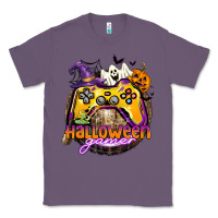 Lavender halloween gamer Classic Tee - CowGirlArtShop