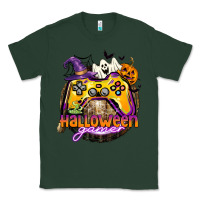 Sports Green halloween gamer Classic Tee - CowGirlArtShop